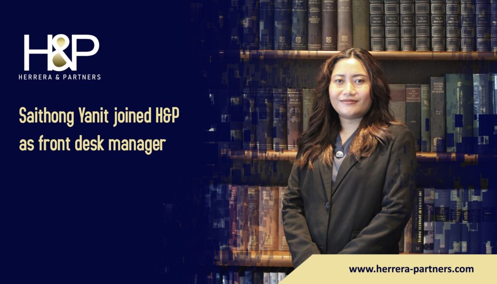 Saithong Yanit joined H&P as front desk manager