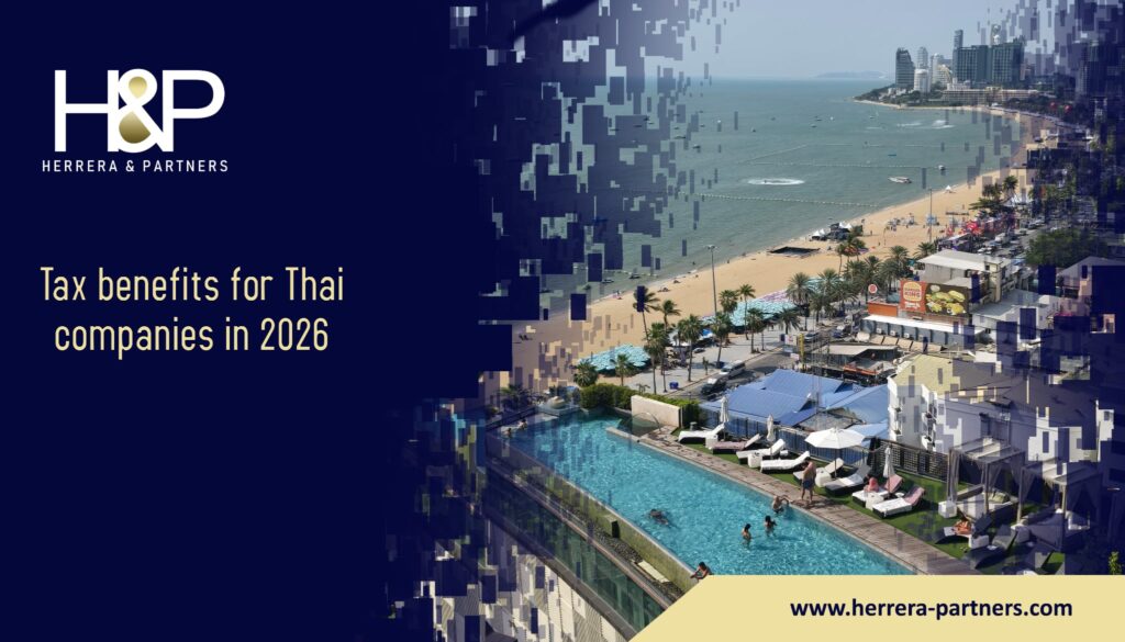 Tax benefits for Thai companies in 2026 H&P Herrera and Partners Tax Lawyers in Thailand