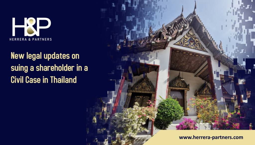 New legal updates on suing a shareholder in a Civil Case in Thailand Litigation Attorneys in Bangkok