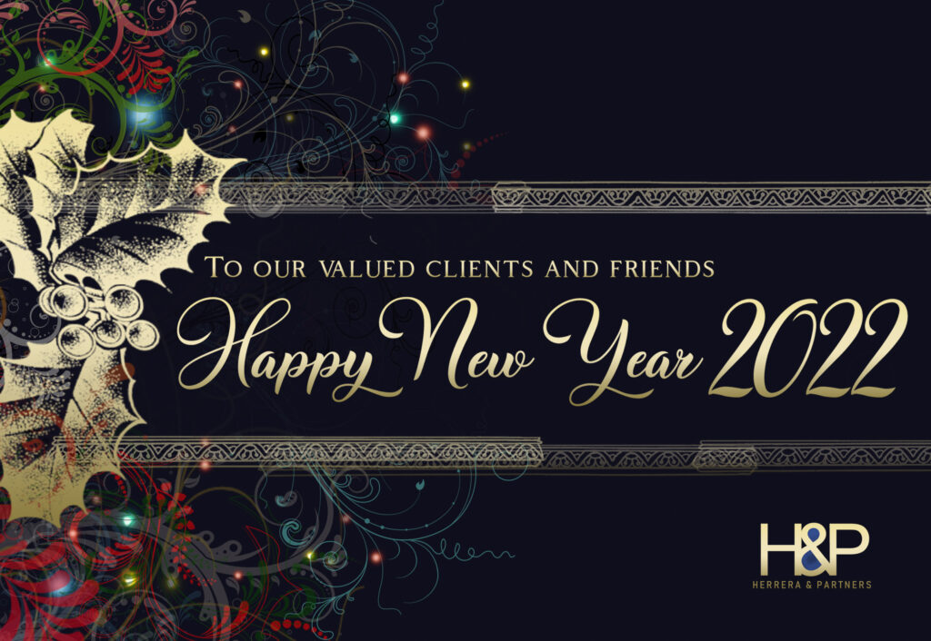 Happy New year 2022 HP Lawyers in Bangkok