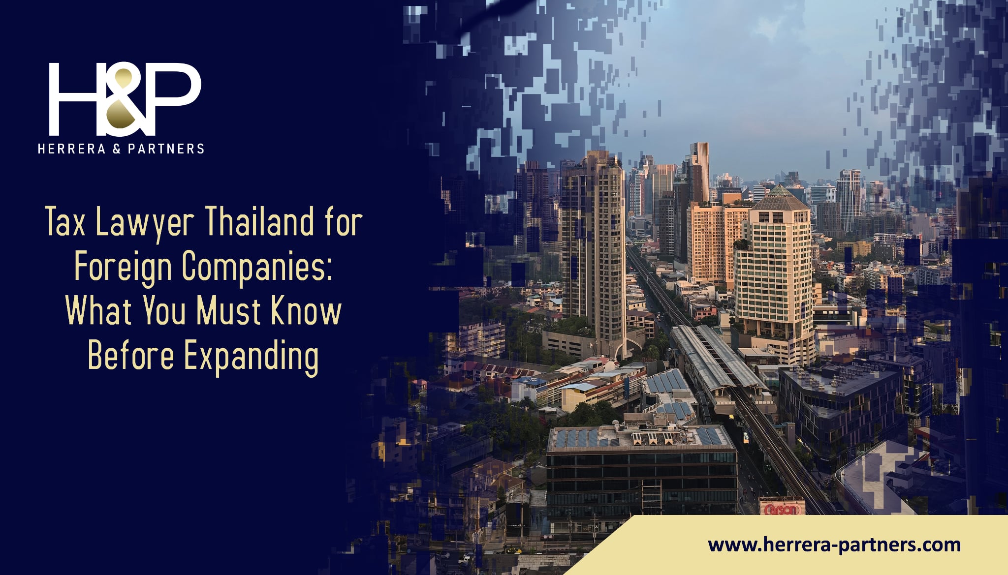 Tax Lawyer Thailand for Foreign Companies