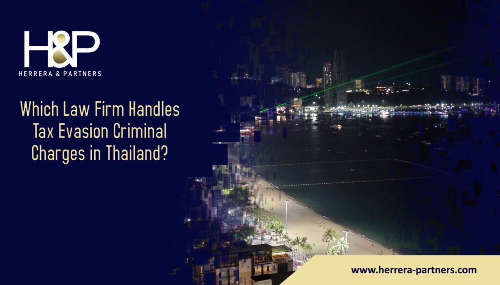 Which Law Firm Handles Tax Evasion Criminal Charges in Thailand